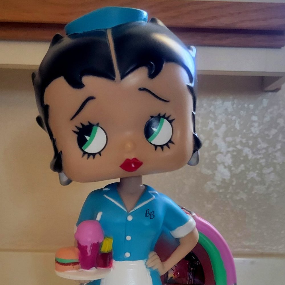 Betty Boop's Diner Talking Bobble Bank by Funko